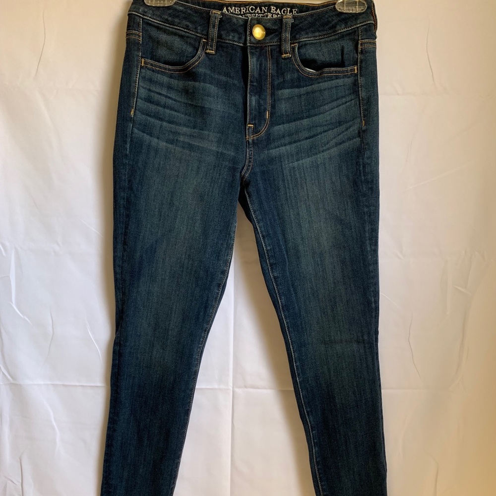 American Eagle Dark Wash High Waisted Jegging